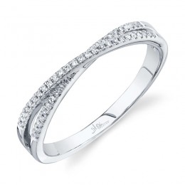 0.09Ct 14K White Gold Diamond Lady