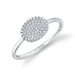 0.17Ct Diamond Pave Ring