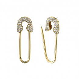 Safety Pin Earrings