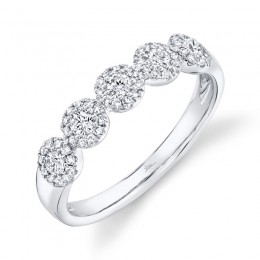 0.40Ct 14K White Gold Diamond Lady