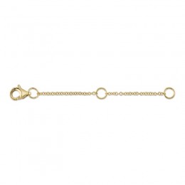 14K Yellow Gold Jump-Ring Extender With Lobster Clasp