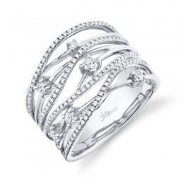 0.49Ct Diamond Bridge Ring