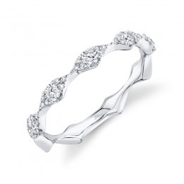 0.38Ct 14K White Gold Diamond Lady