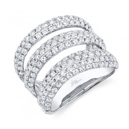 2.55Ct Diamond Pave Ring