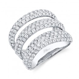 2.55Ct Diamond Pave Ring