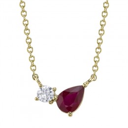 A 14K Yellow Gold Pendant Mounting, That Is Prong Set