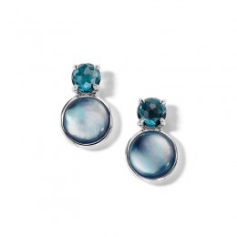 IPPOLITA Small Snowman Post Earring in Sterling Silver