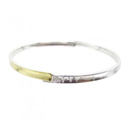 IPPOLITA Juliet Bangle in Chimera with Diamonds