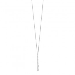 IPPOLITA Pave Long Squiggle Stick Necklace in Sterling