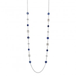IPPOLITA Sterling Silver Mixed Cut Station Necklace