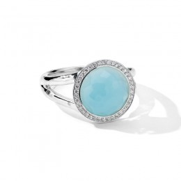 IPPOLITA Sterling Silver Mini Round Ring