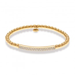 Hulchi Belluni Tresore Bracelet, 18K Yellow Gold