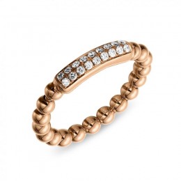 Hulchi Belluni Tresore Stretch Ring, 18K Rose Gold