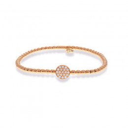 Hulchi Belluni Diamond Bracelet,18K Rose Gold