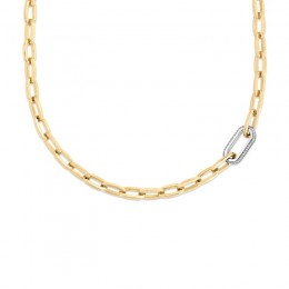 Roberto Coin 18K Yellow Gold Designer Gold Thin Link Necklace