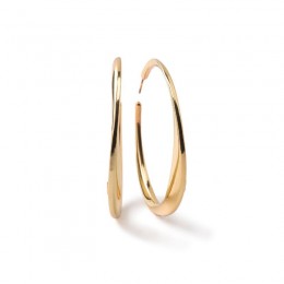 IPPOLITA Classico Large Twisted Hoop Earrings in 18K Gold