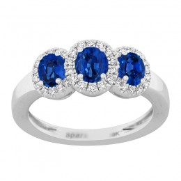 Ring Set with Sapphires