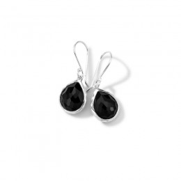 IPPOLITA Rock Candy® Mini Teardrop Earrings in Onyx