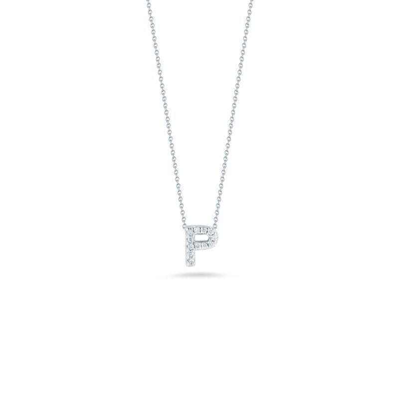 Roberto Coin 18 Karat White Gold Love Letter 