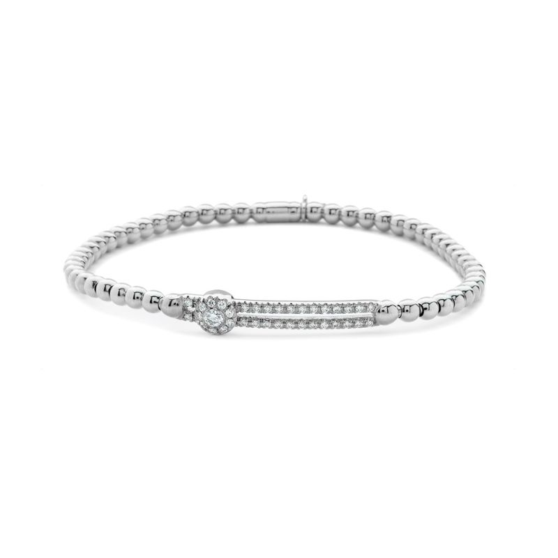 Hulchi Belluni Tresor Bracelet, 18K White Gold