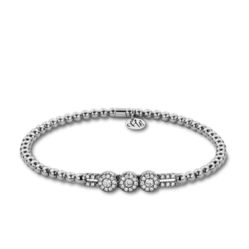 Hulchi Belluni Tresore  Bracelet, 18K White Gold