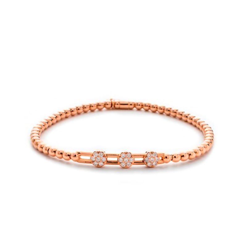 Hulchi Belluni Tresore  Bracelet, 18K Rose Gold