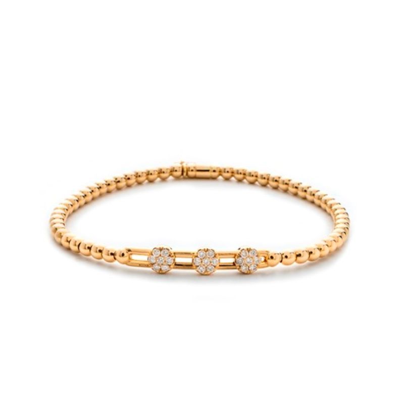 Hulchi Belluni Tresore  Bracelet, 18K Yellow Gold