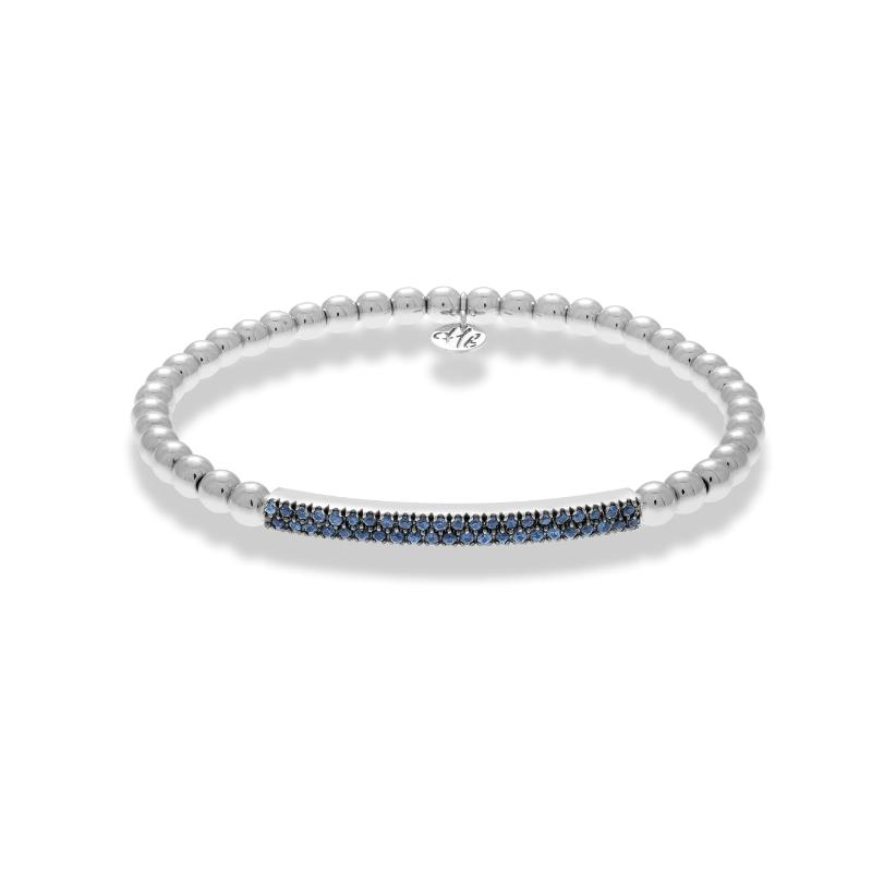 Hulchi Belluni Stretch Style Bracelet, 18K White Gold