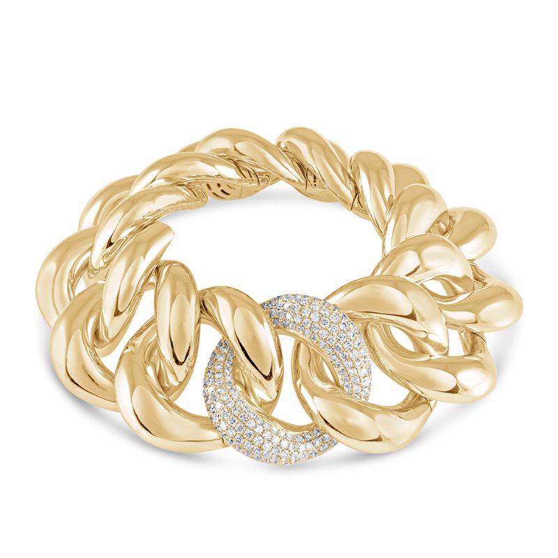 Hulchi Belluni Tresor Bracelet, 18K Yellow Gold