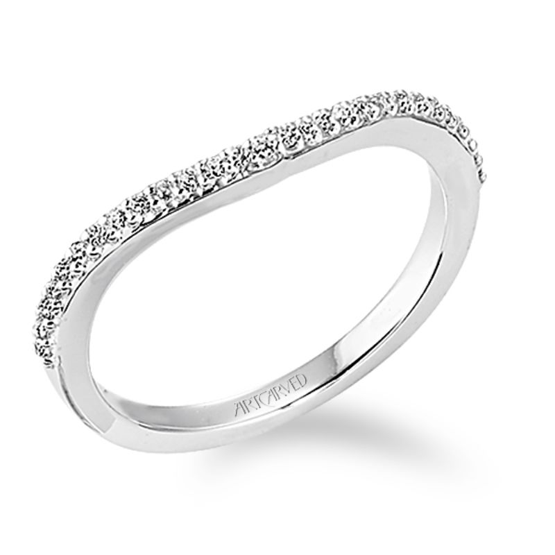 14KW Wedd Band - Sophia -Size 6.5