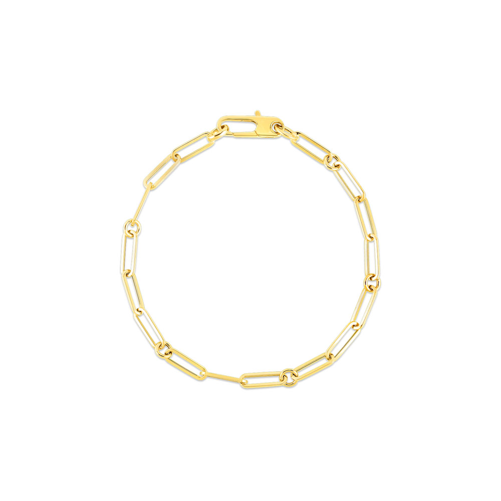 Roberto Coin Paperclip Chain Bracelet