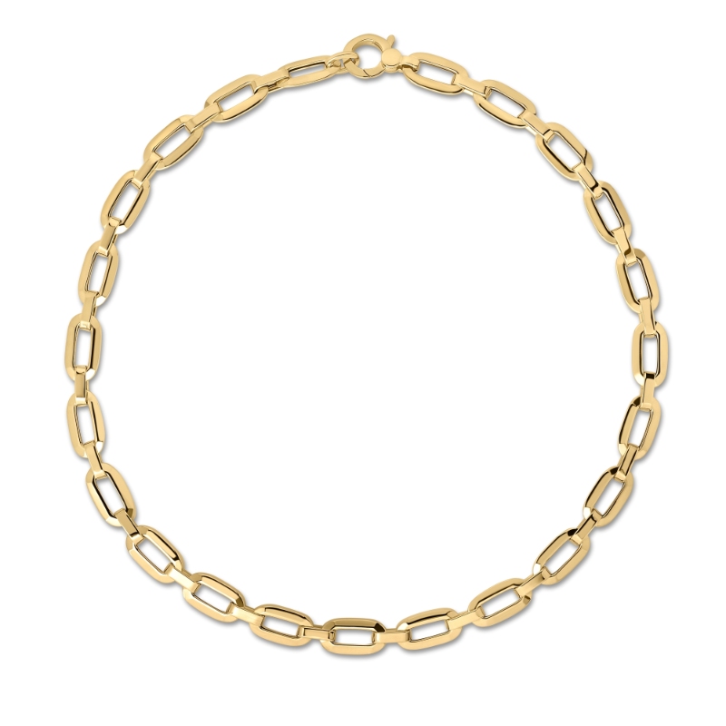 Roberto Coin 18K Yellow Designer Gold Chain Neckalce