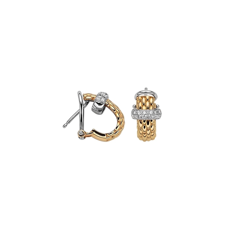 Vendome Diamond Huggie Earrings