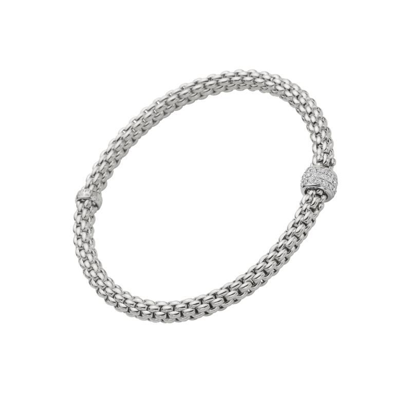 Flexit bracelet with diamonds