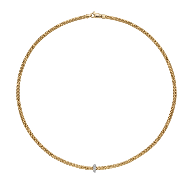 Necklace With Diamonds