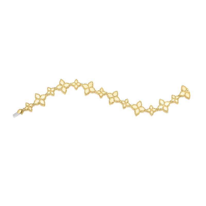 Roberto Coin 18K Rose Gold Princess Flower Bracelet