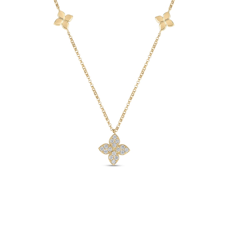 Roberto Coin 18K Yellow Gold Love By The Inch Necklace