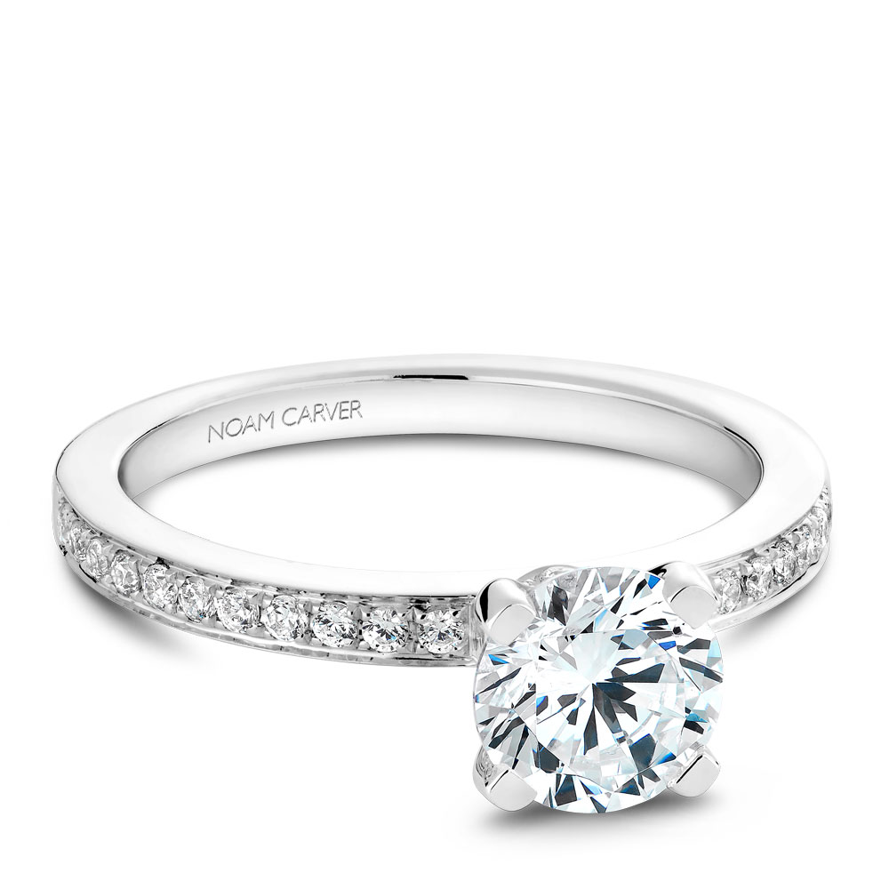 Noam Carver Semi Mount Engagement Ring