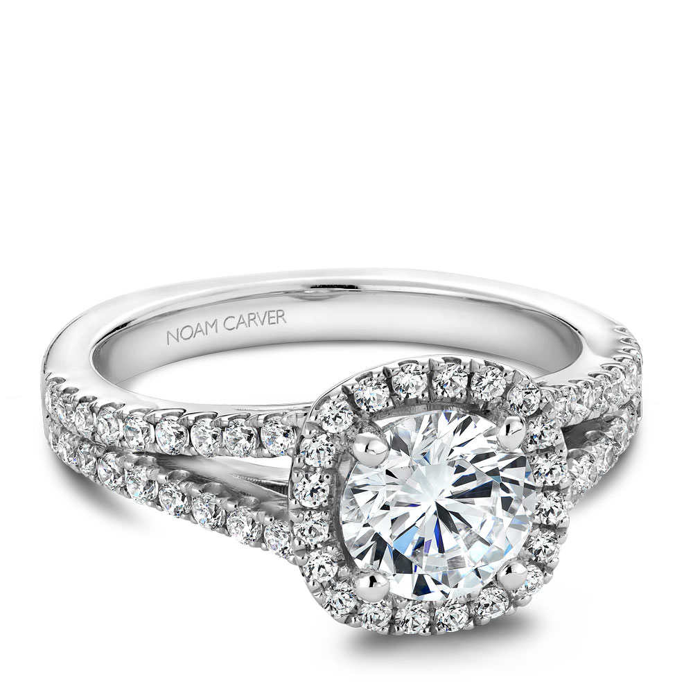 Noam Carver Semi Mount Engagement Ring