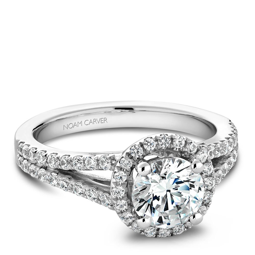 Noam Carver Semi Mount Engagement Ring