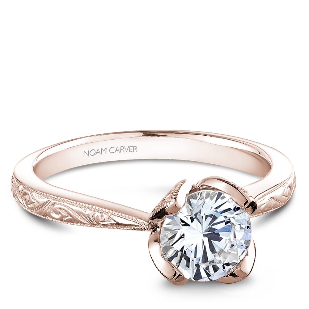 Noam Carver Semi Mount Engagement Ring