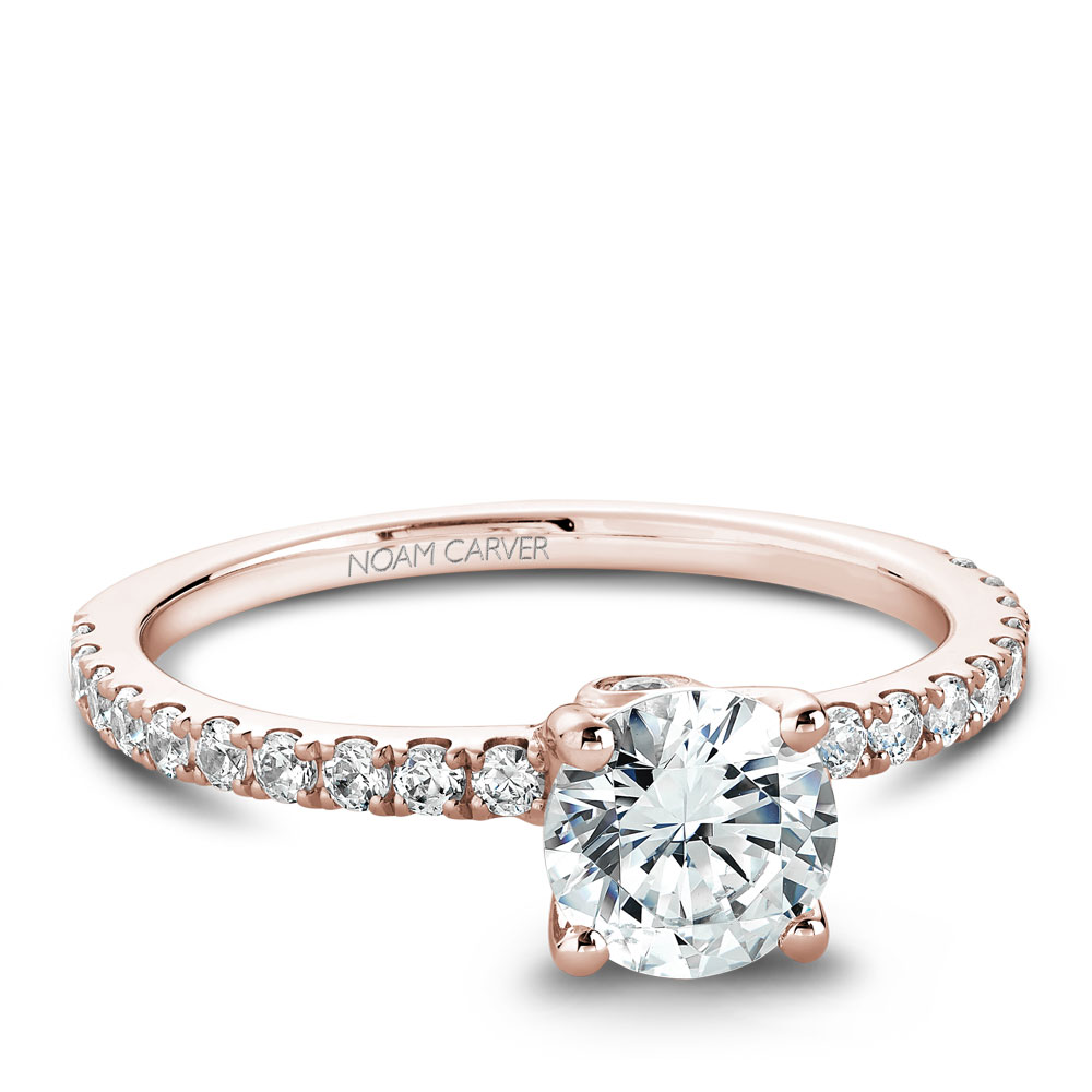 Noam Carver Semi Mount Engagement Ring