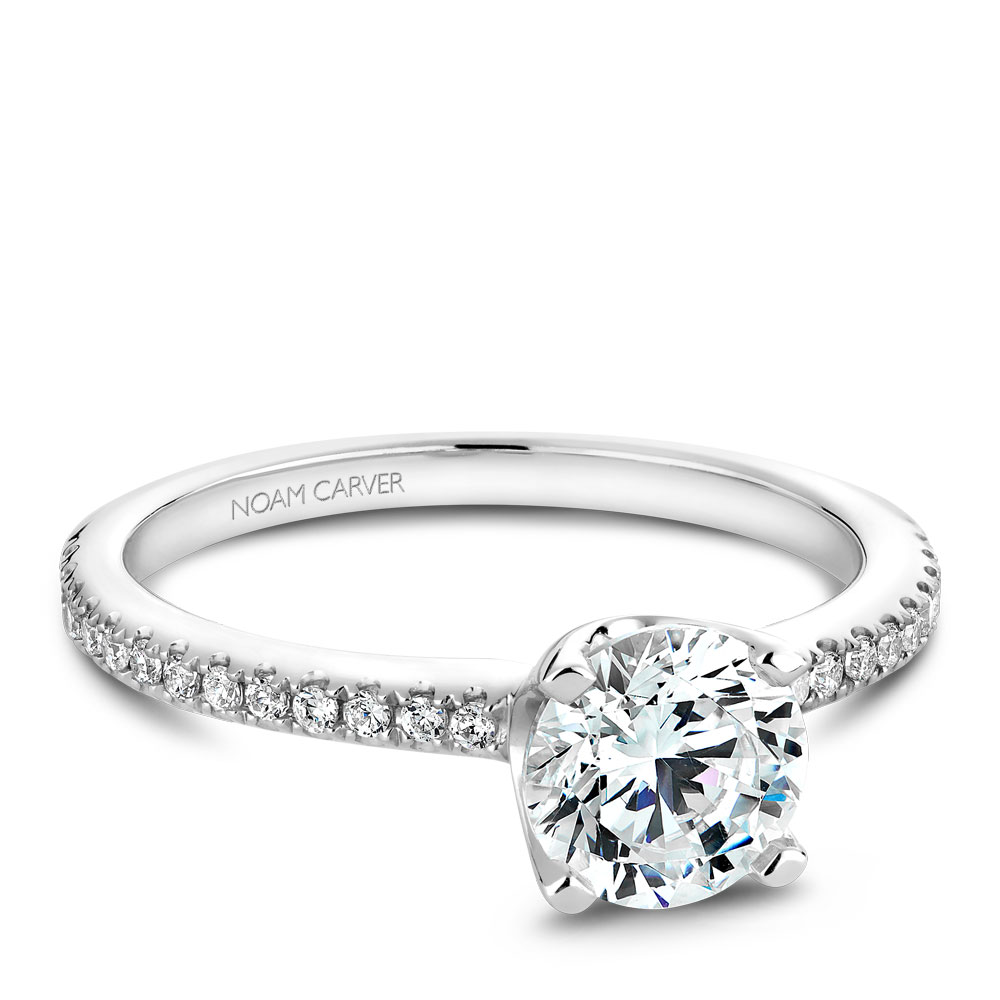 Noam Carver Semi Mount Engagement Ring