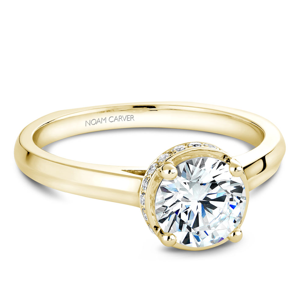 Noam Carver Semi Mount Engagement Ring