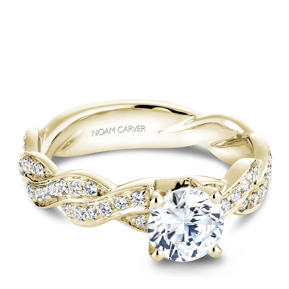 Noam Carver Semi Mount Engagement Ring