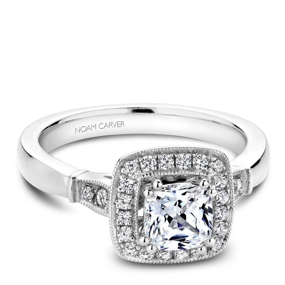 Noam Carver Semi Mount Engagement Ring