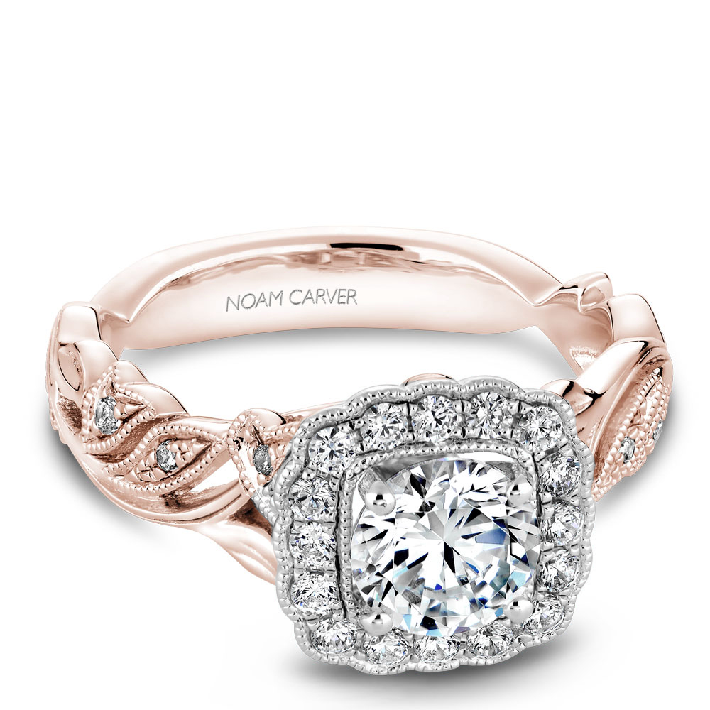 Noam Carver Semi Mount Engagement Ring