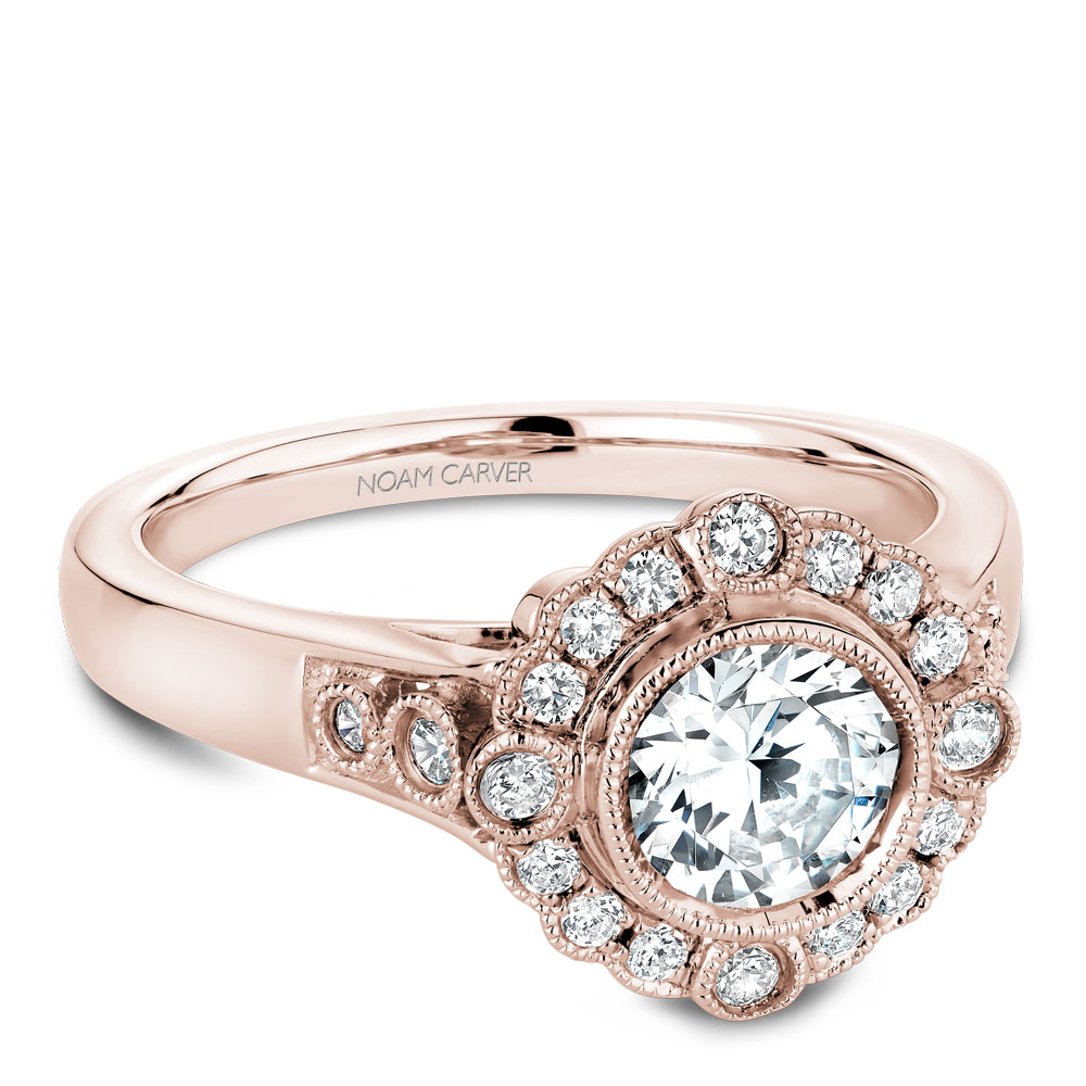 Noam Carver Semi Mount Engagement Ring