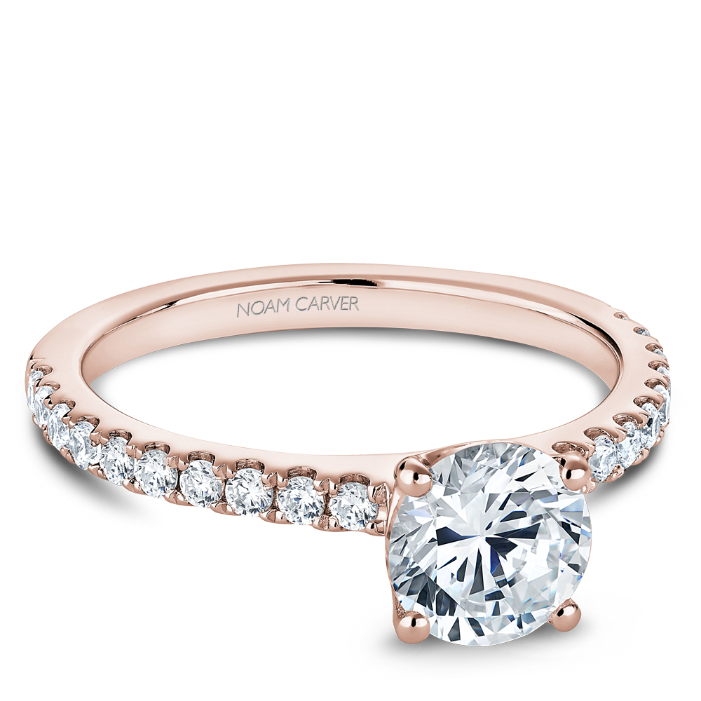Noam Carver Semi Mount Engagement Ring