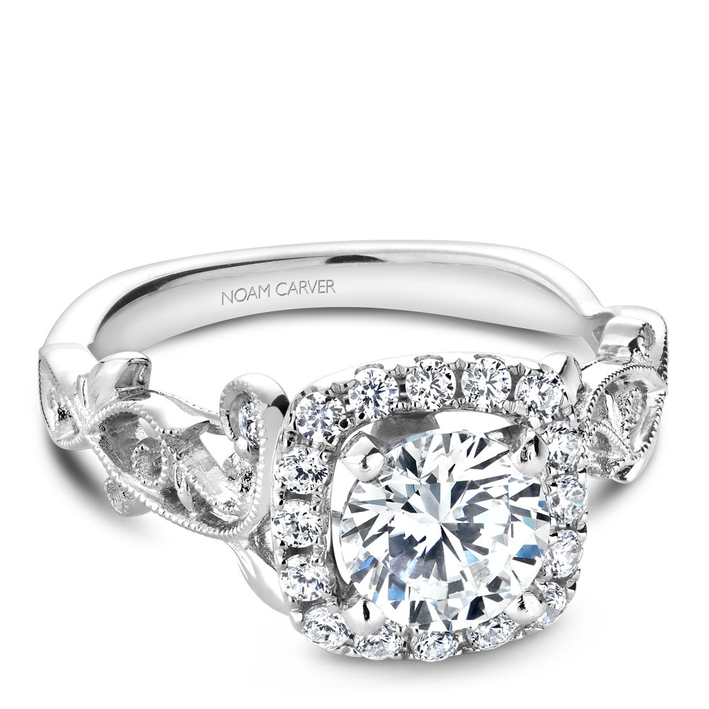 Noam Carver Semi Mount Engagement Ring